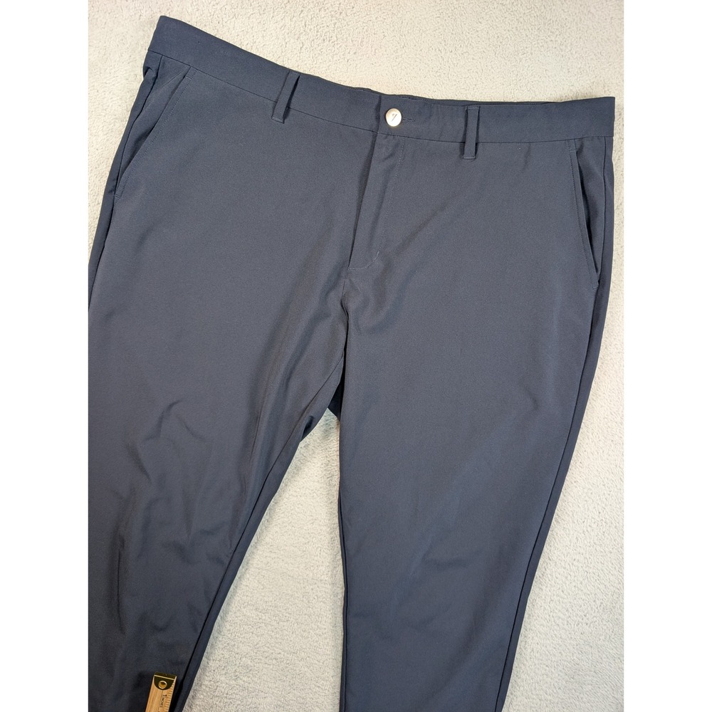 Primo Golf Joggers Mens 40 Regular Navy Blue Performance Stretch Ankle Zip Pants